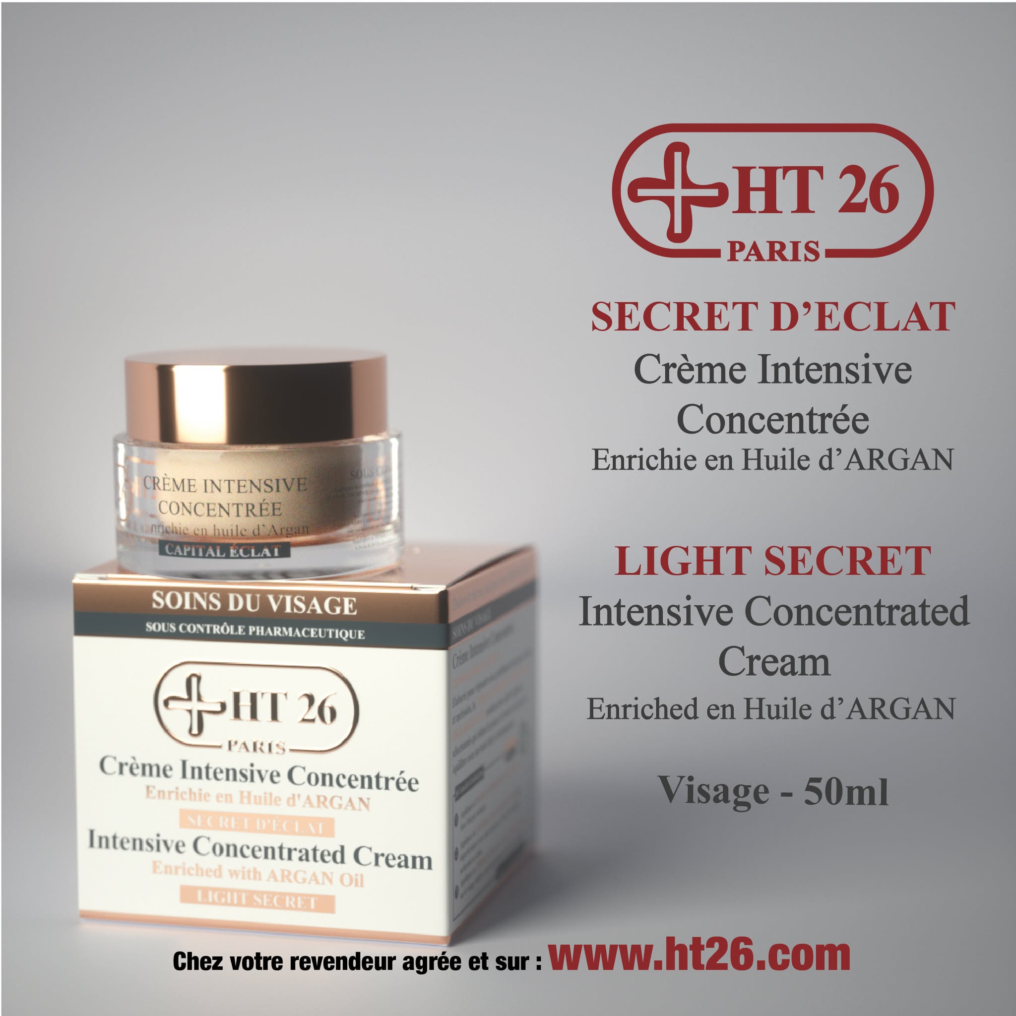 Crème Intensive Concentrée Argan HT26