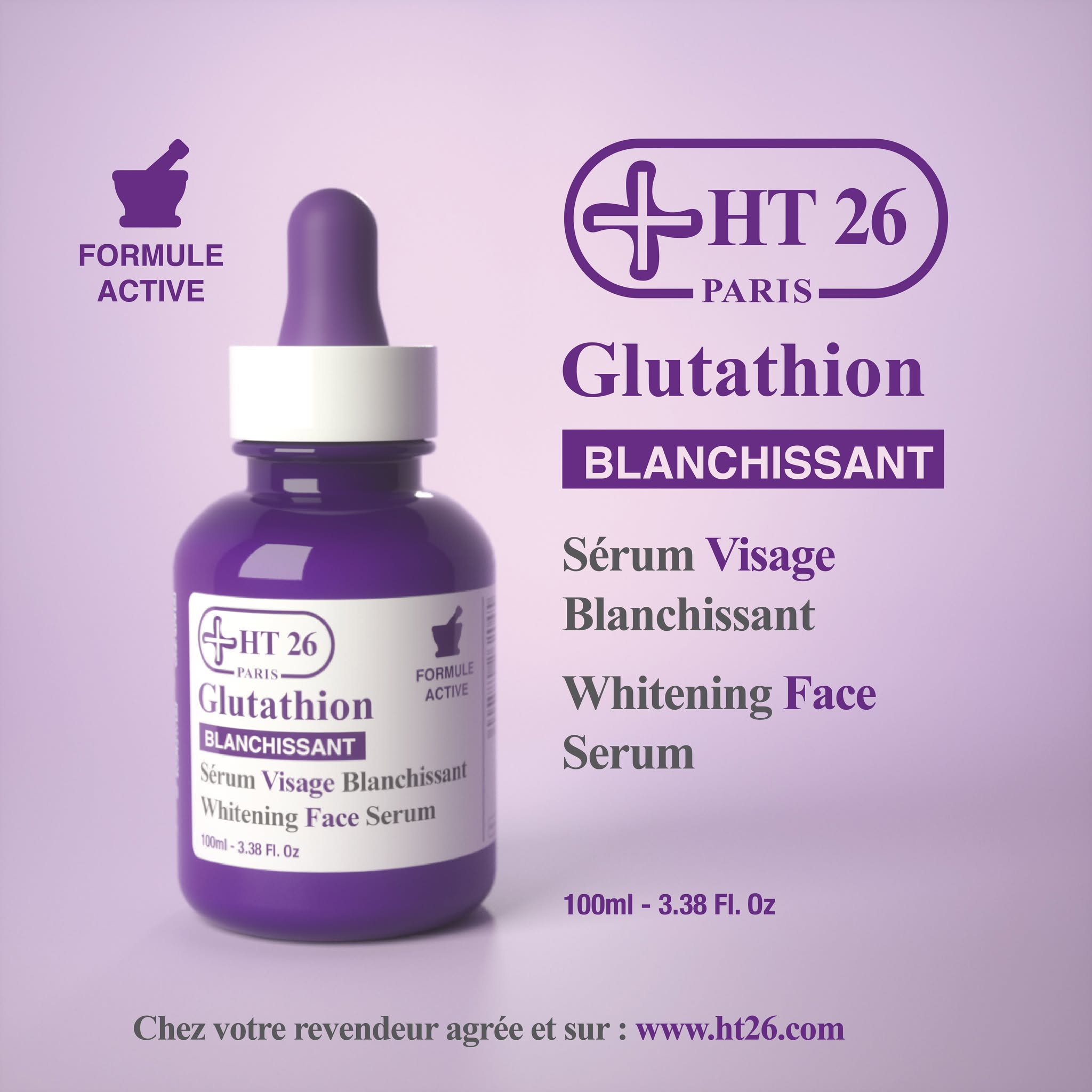 Sérum Visage Blanchissant Glutathion