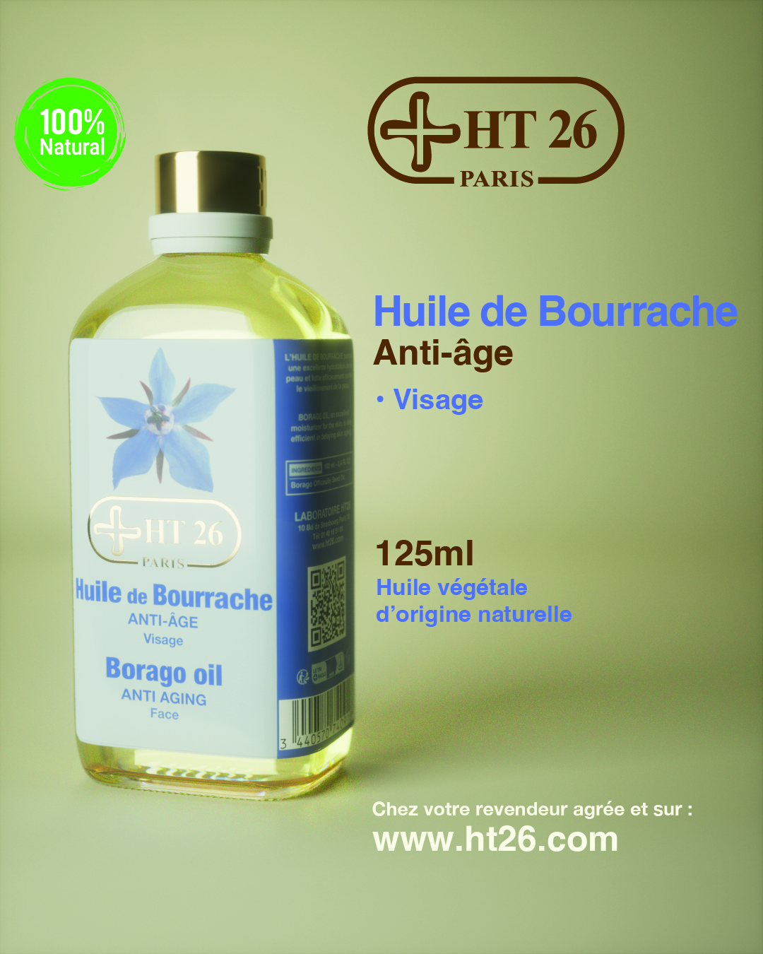 Huile de Bourrache HT26