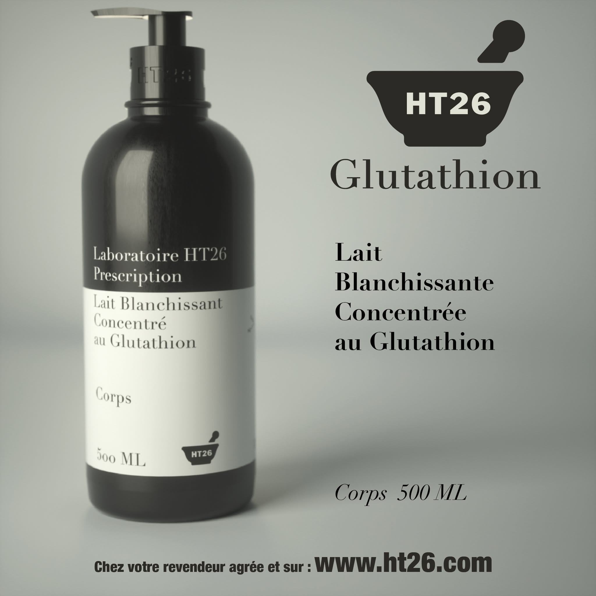 Lait Blanchissant au Glutathion