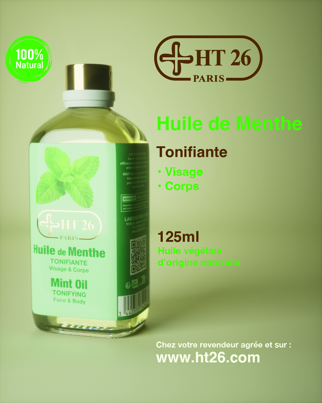 Huile de Menthe HT26