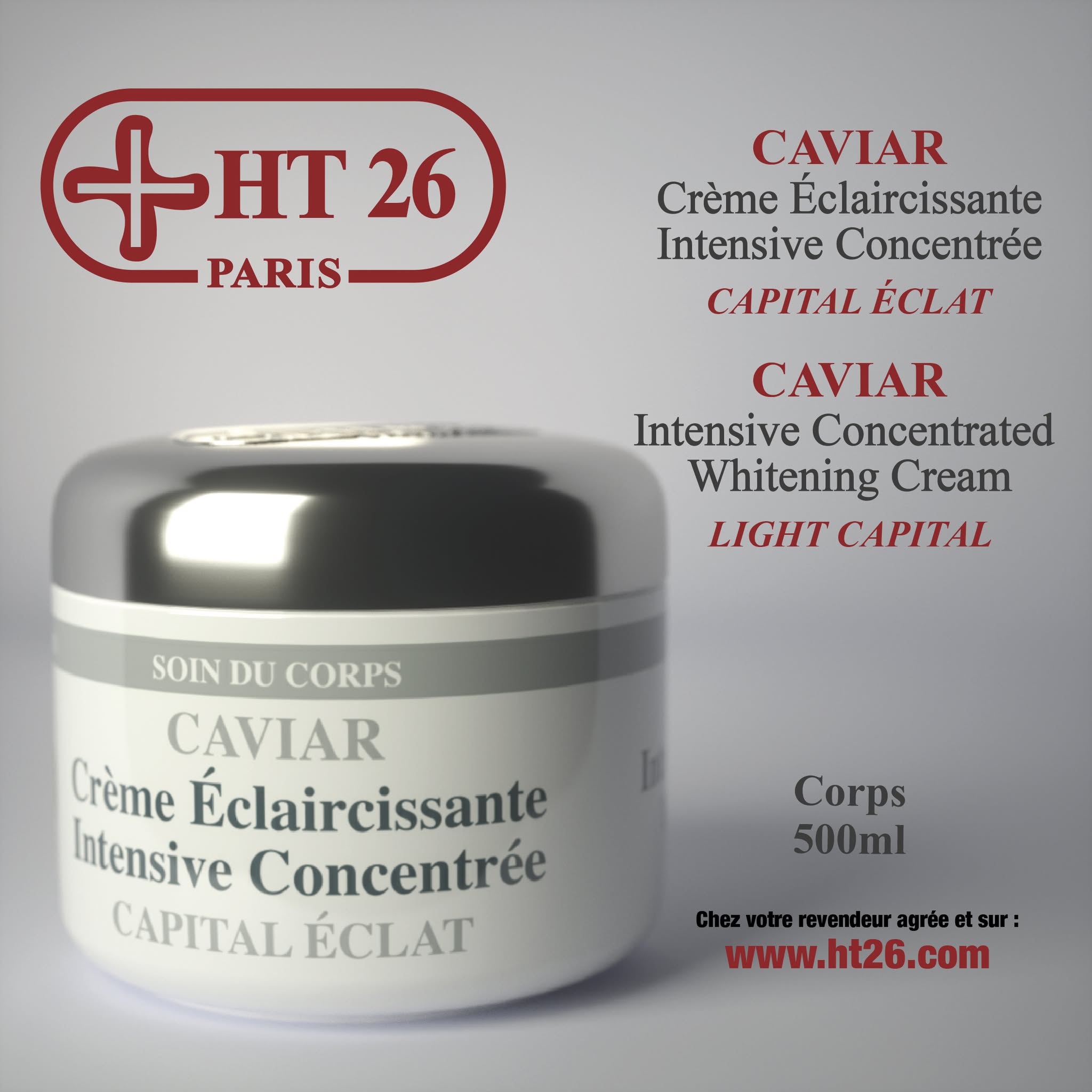 Crème Éclaircissante Caviar HT26