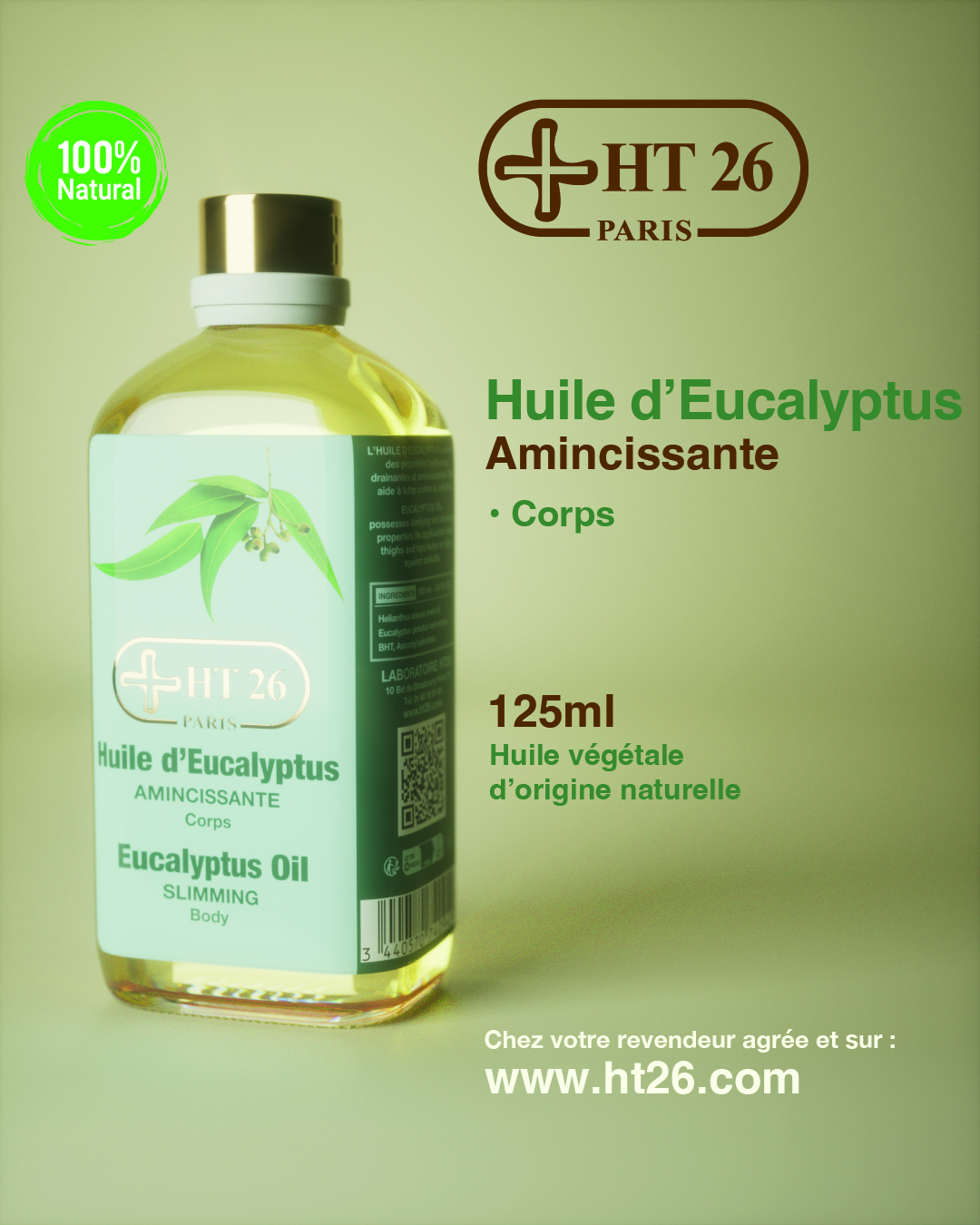 Huile d'Eucalyptus HT26
