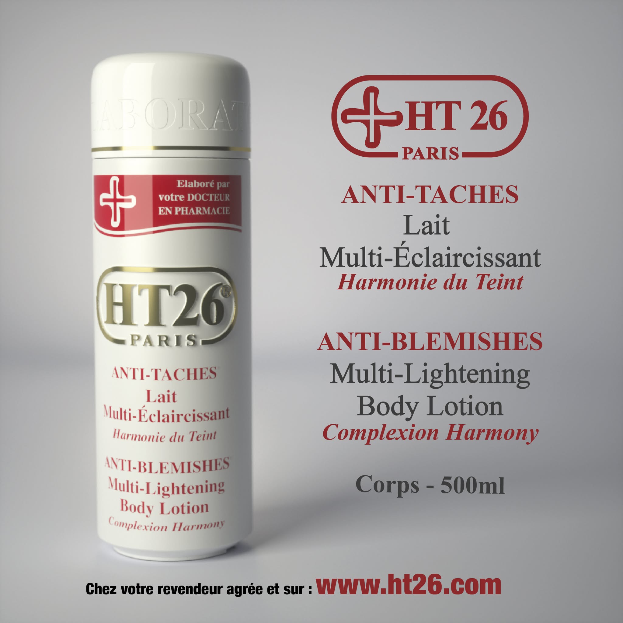 Lait Multi-Éclaircissant HT26