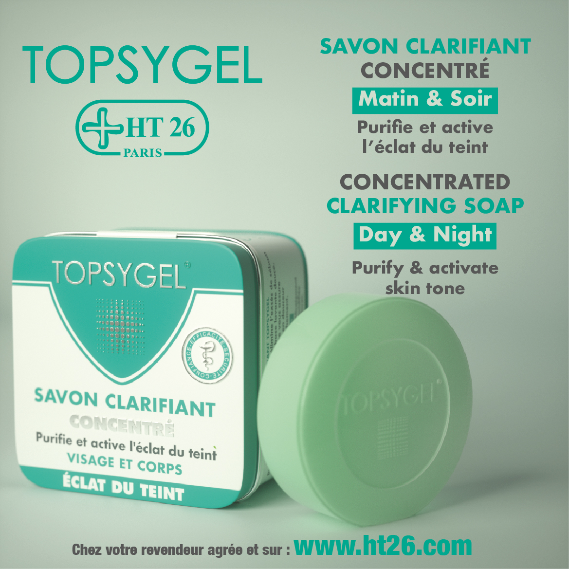 TOPSYGEL Savon Clarifiant Aloe Vera