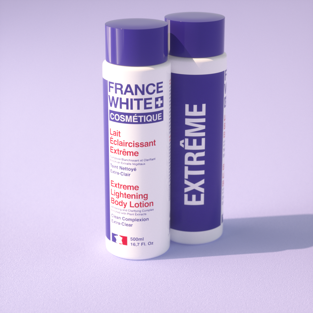 Lait Éclaircissant Extrême  Teint Nettoyé - Extreme Lightning Body Lotion  Clean Complexion - Extra-Clear Extra-Clair -