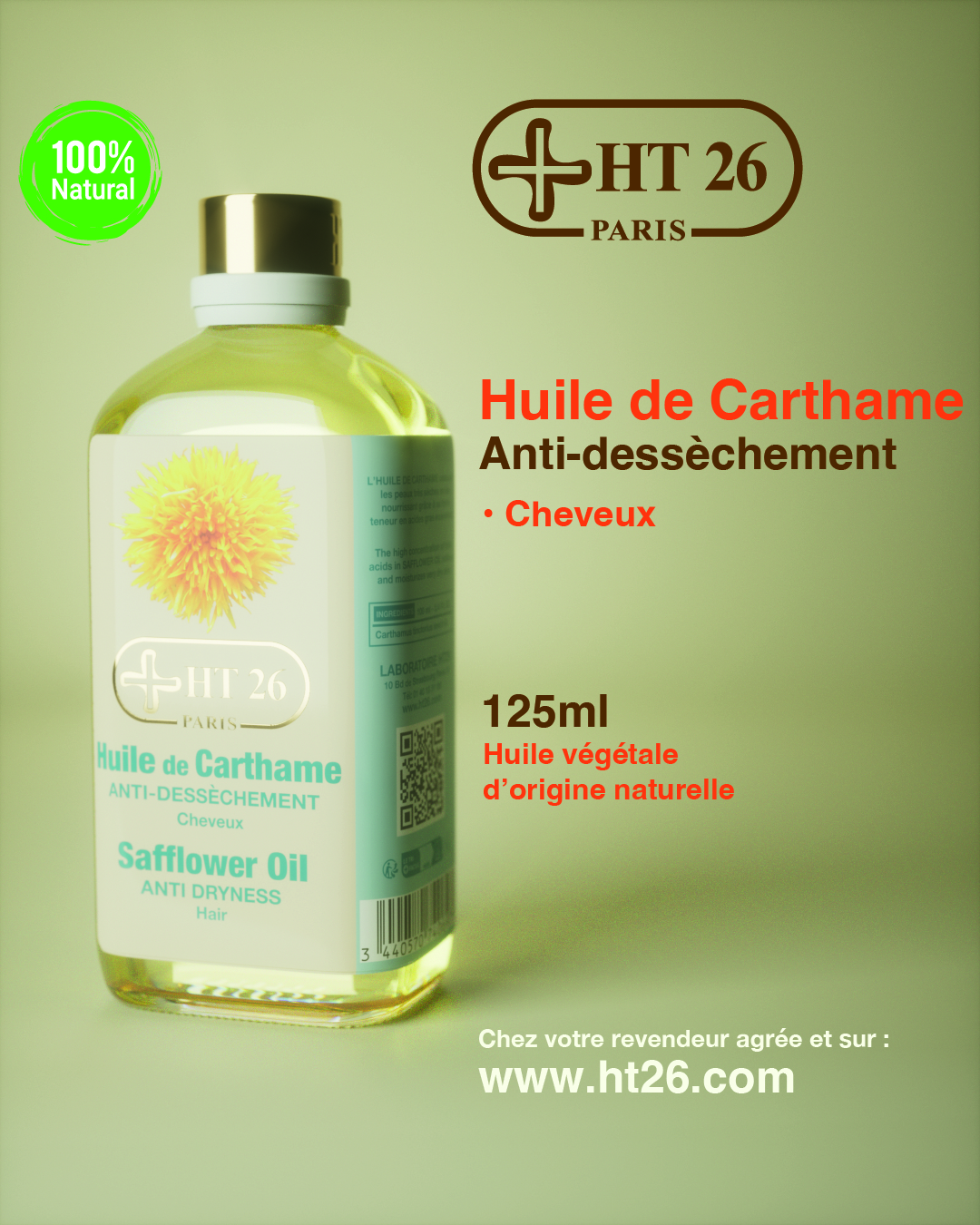 Huile de Carthame HT26