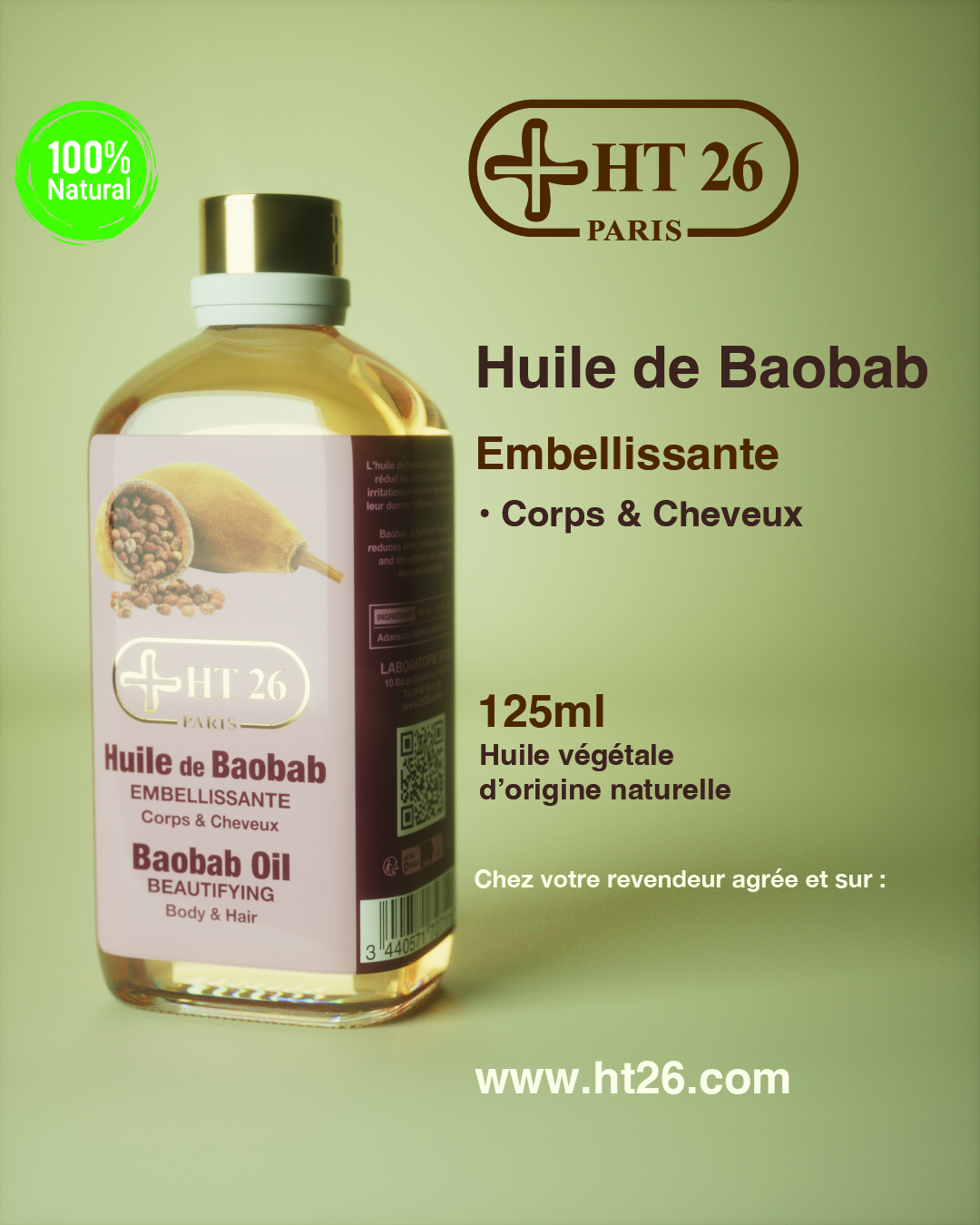 Huile de Baobab HT26