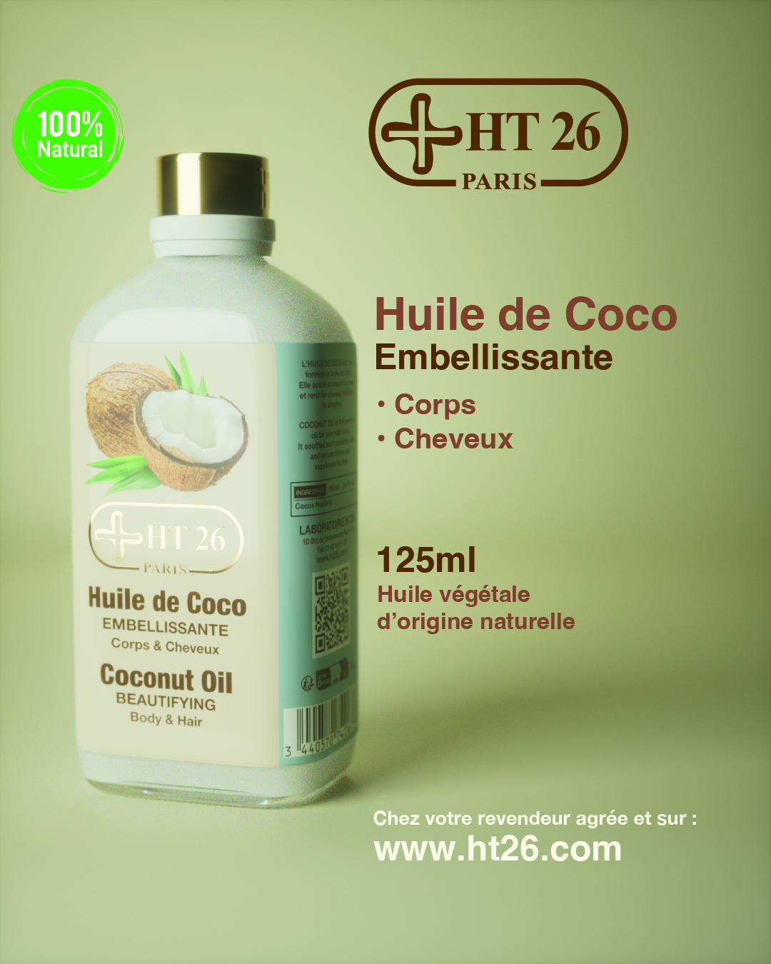 Huile de Coco HT26