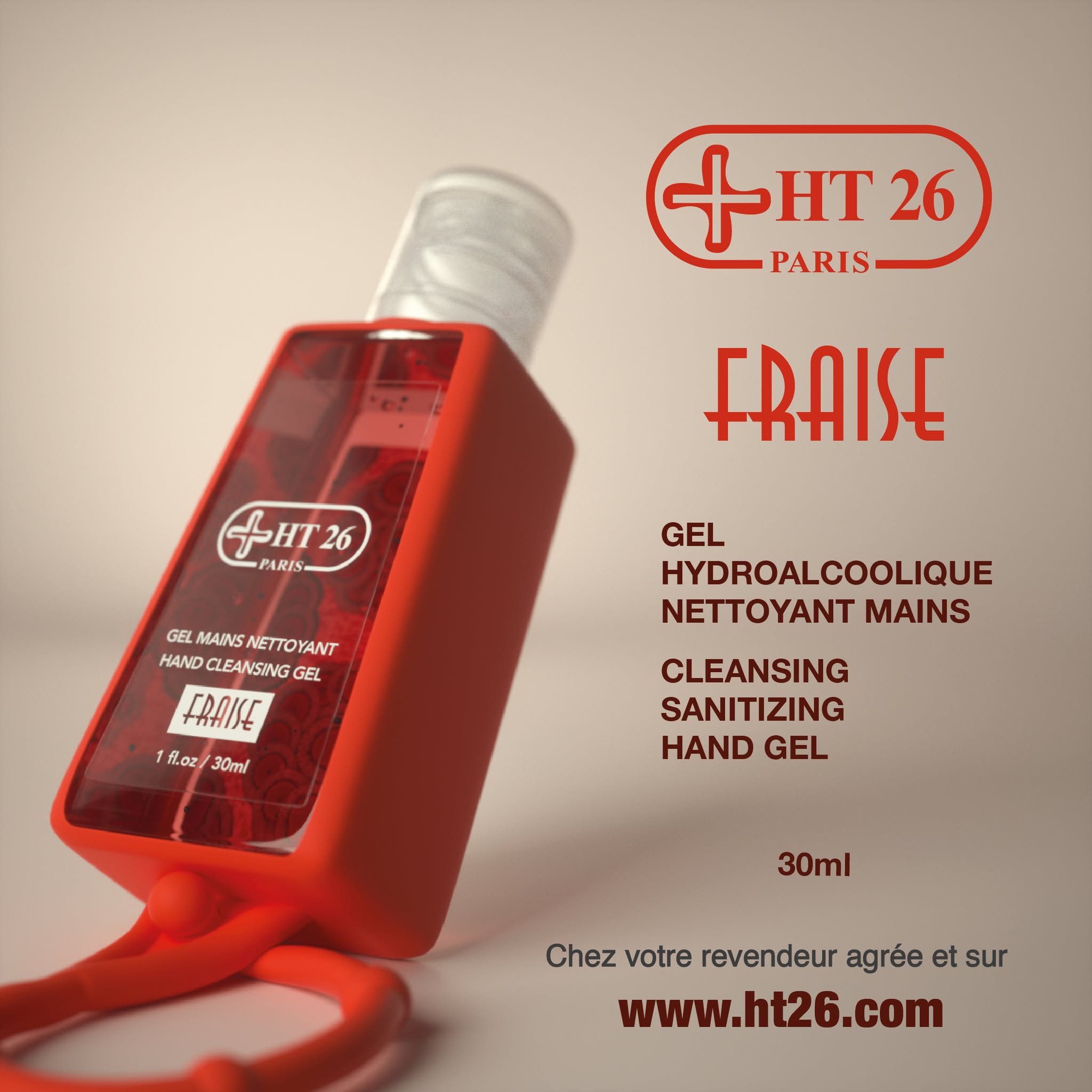WAX - Gel Nettoyant Fraise